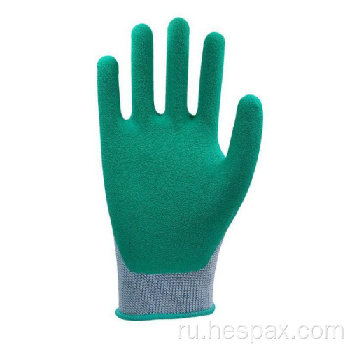 Hespax Foam Latex Labor Gloves.